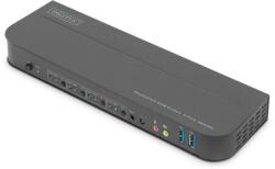 ASSMANN Distribuitor KVMP USB DisplayPort 1/4, Digitus (DS-12890)