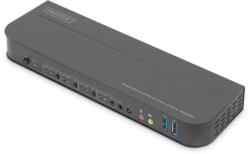 Digitus Distribuitor KVMP USB DisplayPort 1/4, Digitus (DS-12890)