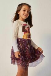 MAYORAL gyerek szoknya bordó, mini, harang alakú - burgundia 98