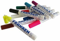 Franken Üvegtábla marker készlet 2-5mm 10db vegyes szín (ZKM96)