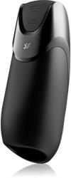 Satisfyer Men Connect App maszturbátor vibráló Black 14.5 cm