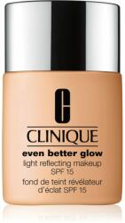 Clinique Even Better Glow Light Reflecting Makeup SPF 15 üde hatást keltő alapozó SPF 15 árnyalat WN 22 Ecru 30 ml