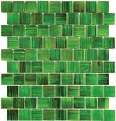 Aita Stúdió Kft Mozaik, Aita Stark Green 31, 8x28, 6x4mm - mozaikkeramia