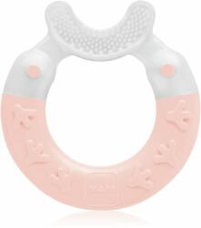 MAM Bite & Brush jucărie pentru dentiție 3m+ Pink 1 buc