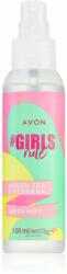 Avon #GirlsRule Green Tea & Verbena spray de corp racoritor 100 ml