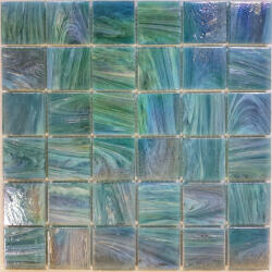 Aita Stúdió Kft Mozaik, Aita Tiffany Aquamarine 30x30 - mozaikkeramia