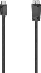 Hama Cablu de Date Hama USB C Plug Micro USB Negru (200655)