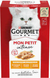 Gourmet 12x50g Gourmet Mon Petit Kacsa, csirke & pulyka nedves macskatáp