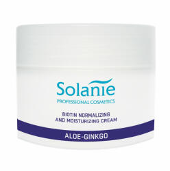 Solanie Crema hidratanta cu biotina pentru ten gras Aloe Ginkgo 250ml (SO20407)