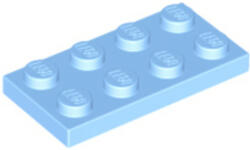 LEGO® Alkatrészek (Pick a Brick) Fényes világos kék 2X4 Lapos Elem 6132418