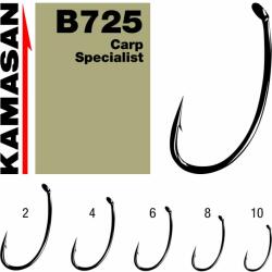 Kamasan Carlig KAMASAN Carp Specialist B725 Nr. 2, 10buc/plic (KHEB725002)