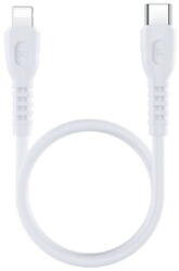 REMAX Cable USB-C-lightning Remax Ledy, RC-C022, 30cm, 20W (white) (31187) - pcone