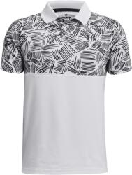 Under Armour Tricou Under Armour UA Perf Palm Sketch Polo 1377350-100 Marime YXS (1377350-100) - top4running