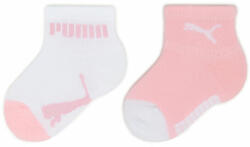 PUMA Set de 2 perechi de șosete lungi pentru copii Puma Baby Mini Cats Lifestyle Sock 2P 935478 Pink Lady 02