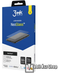 3mk Protection Samsung Galaxy S23 Plus (SM-S916), 3MK NEO GLASS üvegfólia, 1db, 9H, 0, 26mm, Teljes kijelzőre, Feket