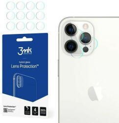 3mk Protection Camera Hybrid Glass iPhone 12 Pro Max 4db kameravédő üvegfólia (tempered glass), átlátszó
