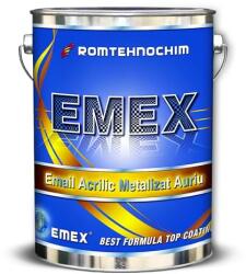 Romtehnochim SRL Vopsea Metalizata Acrilica Emex - Argintiu - Bid. 4 Kg (5941930704925)