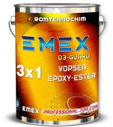 Romtehnochim SRL Vopsea Epoxy-Ester 3 in 1 Emex Q3-Guard - Alb - Bid. 5 Kg (5941930703560)