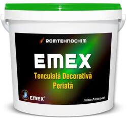 Romtehnochim SRL Tencuiala Decorativa Periata Emex - Alb - Bid. 25 Kg (5941930702525)