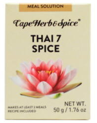 Cape Herb & Spice Thai Hétfűszer Keverék, 50gr (CapeHerb&Spice) (6006507005351 23/06/2025)