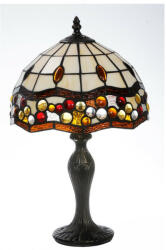 Tiffany Lighting TIF-1135 Tiffany asztali lámpa, búra átmérő 25cm (n637501) - lampaorias