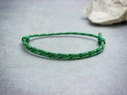 R. M. ékszer Eufória zöld paracord karkötő (19059RM)