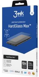 3mk HARD GLASS MAX képernyővédő üveg (3D full cover, íves, ujjlenyomat mentes, karcálló, tok barát 0.3mm, 9H) FEKETE Samsung Galaxy S22 5G (SM-S901) (GP-127652)