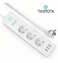 NOUS Prelungitor Smart WiFi Tasmota, Cu 3 Porturi USB Nous A5T (NOUS-A5T)
