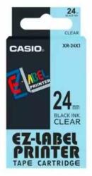 Casio Feliratozógép szalag XR-24X1 24mmx8m Casio fekete (XR24X1) - web24