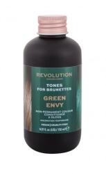 Revolution Beauty Tones For Brunettes vopsea de păr 150 ml pentru femei Green Envy