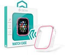 DEVIA Apple Watch Szilikon Védőtok - Luminous Series Shockproof Case For Iwatch - 40 Mm (peach) (st365294) (st365294)