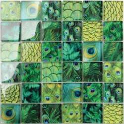 Aita Stúdió Kft Mozaik, Aita Pavone 29, 8x29, 8 - mozaikkeramia