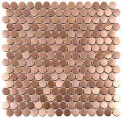 Aita Stúdió Kft Mozaik, Aita Penny Copper 31, 5x28, 5 - mozaikkeramia