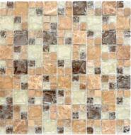 Aita Stúdió Kft Mozaik, Aita Fizz Beige Cubic 30, 5x30, 5 - mozaikkeramia