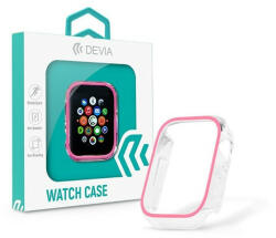 DEVIA Apple Watch Szilikon Védőtok - Luminous Series Shockproof Case For Iwatch - 40 Mm - Peach (st365294) - tobuy