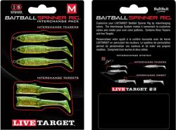 Live Target Rezerva Live Target Minnow Rig Spinnerbait Large Lime Chart Gold (F.LT.SRIP03LG856)