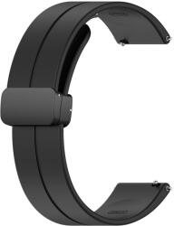 Techsuit Curea pentru Huawei Watch GT 2 (46mm)/GT 2 Pro/GT 3 Pro (46mm)/Ultimate, Xiaomi Watch S - Techsuit Watchband (W011) - Black (KF2313748) - vexio