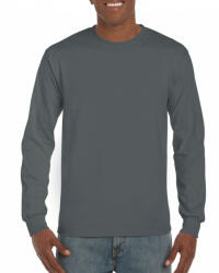 Gildan Uniszex póló Gildan GI2400 Ultra Cotton Felnőtt Hosszú Ujjú póló -3XL, Charcoal