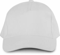 K-UP Uniszex sapka K-UP KP133 Okeotex Certified 5 panel Cap -Egy méret, White
