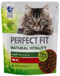 Perfect Fit Natural Vitality 1+ Marhahússal és csirkével 6x650 g - szárazeledel felnőtt macskáknak