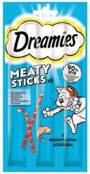 Dreamies Kiegészítő eledel felnőtt macskáknak ízletes lazaccal 14x30 g