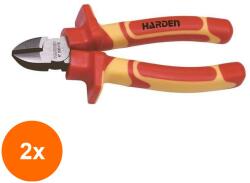 HARDEN Set 2 x Cleste Diagonali de Taiere, VDE, Industrial, Harden, 150 mm (COR-2xZH800116)