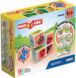 Geomag Магнитни кубчета Geomag - Насекоми, 4 части (G121) - ozone