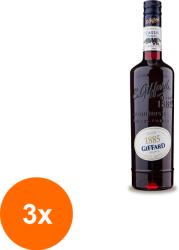 Giffard Set 3 x Lichior Cassis Noir de Bourgogne Giffard 20% Alcool, 0.7l