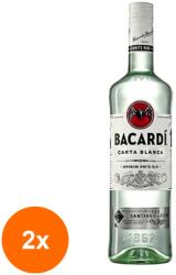BACARDI Set 2 x Rom Bacardi Carta Blanca White 37.5% 1 l