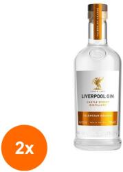 Liverpool Set 2 x Gin Liverpool Organic, Portocale, Orange Gin, 46% Alcool, 0.7 l