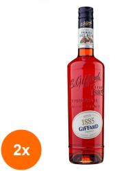 Giffard Set 2 x Lichior Giffard Wild Strawberry, Capsuni Salbatice 16% Alcool 0.7 l