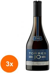 Torres Set 3 x Brandy Double Barrel T10 Miguel Torres, 38% Alcool, 0.7 l (FPG-3xSANG29)