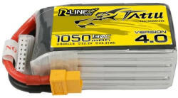 Tattu R-Line 4.0 1050mAh 22.2V 130C 6S1P XT60 akkumulátor (TAA10506S13X6)