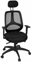 AMSTYLE SPM1.121 irodai forgószék, hálós háttámlával, 120 kg - fekete (SPM1.121)